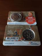 Coincard Het Verjaardagtientje Verkoop ik voor  10,25, Ophalen of Verzenden, Koningin Beatrix, Euro's