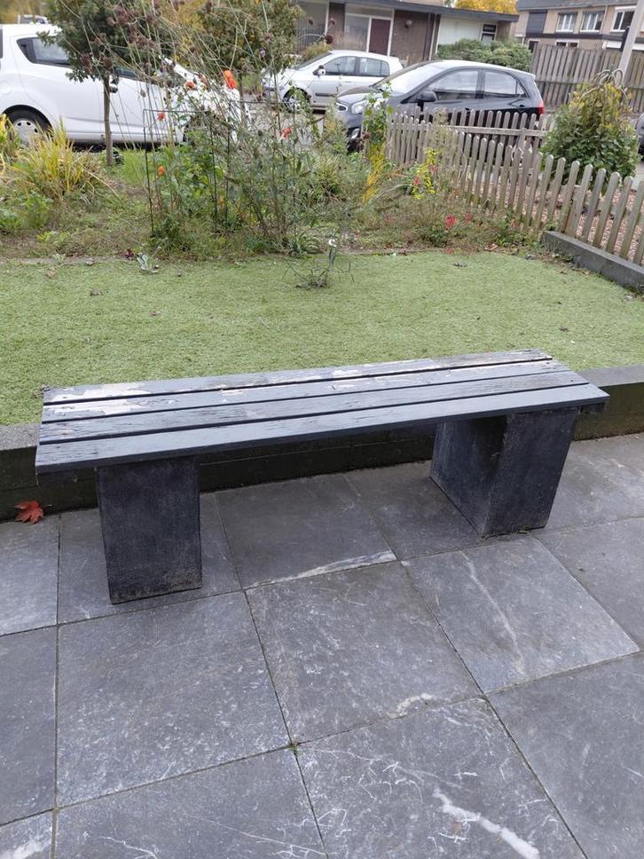 Tuinbank - Stevig en klaar voor gebruik!, Tuin en Terras, Tuinbanken, Gebruikt, Hout, Ophalen of Verzenden