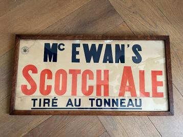 Reclameplaat Mc Ewan’s Scotch Ale beschikbaar voor biedingen