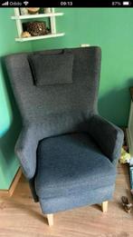 Ikea fauteuil donker grijs zgan, Huis en Inrichting, Fauteuils, Ophalen, Zo goed als nieuw