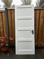 Massief Houten Paneeldeur - Binnendeur, Doe-het-zelf en Verbouw, Deuren en Horren, Ophalen, Gebruikt, 80 tot 100 cm, Binnendeur