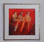 Zeefdruk Sjer Jacobs - Tres Virgines, Antiek en Kunst, Ophalen