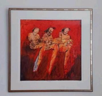 Zeefdruk Sjer Jacobs - Tres Virgines beschikbaar voor biedingen