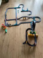 Chuggington speelset met treintjes en bewaardoos, Ophalen of Verzenden, Zo goed als nieuw