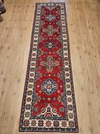 Handgeknoopt oosters tapijt loper kazak 298x83, Info@SlatsAntiek.nl, Crème, Perzisch, Vof Slats Antiek