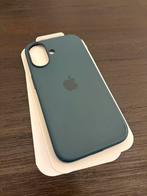 Apple iPhone 16 Siliconen Case Lake Green (Origineel Apple), Ophalen of Verzenden, Gebruikt, Frontje of Cover