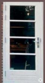 Hardhouten tuindeur, 80 tot 100 cm, Ophalen of Verzenden, 200 tot 215 cm, Buitendeur
