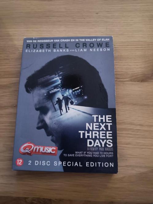 The next three days special edition (Russel Crowe), Cd's en Dvd's, Dvd's | Thrillers en Misdaad, Zo goed als nieuw, Alle leeftijden