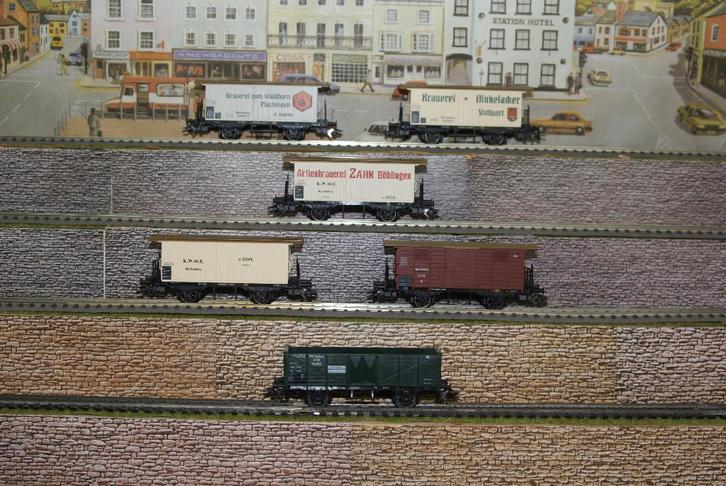 Marklin bierwagens, Hobby en Vrije tijd, Modeltreinen | H0, Zo goed als nieuw, Wagon, Wisselstroom, Märklin, Ophalen of Verzenden