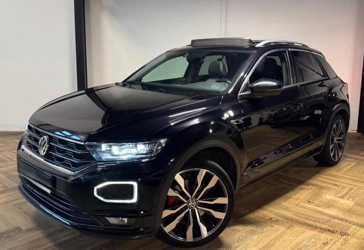 Volkswagen T-Roc 2.0 TDI 4MOTION Zwart, Auto's, Volkswagen, Bedrijf, T-Roc, Achteruitrijcamera, Adaptieve lichten, Adaptive Cruise Control