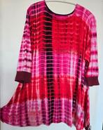 Mt 54 batik tricot a-lijn tuniek, Handgemaakt, Verzenden, Zo goed als nieuw, Blouse of Tuniek