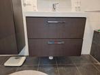 Badkamer meubel wasbak en losse kast, Ophalen, Gebruikt, 50 tot 100 cm, Minder dan 100 cm