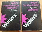 Wolters’ Ster Woordenboeken Spaans - Nederlands - Spaans, Ophalen, Zo goed als nieuw, Wolters-Noordhoff, Spaans