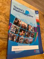 Thema's Maatschappijleer HAVO - Weinig gebruikt, Ophalen of Verzenden, Gelezen, HAVO, Maatschappijleer