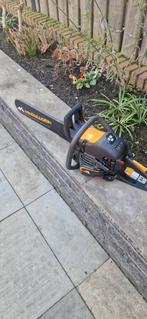 Ketting zaag., Ophalen, Gebruikt