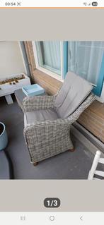 tuin meubels rattan rotan zgan inboedel gratis lamp hocker, Tuin en Terras, Tuinsets en Loungesets, Bank, Zo goed als nieuw, Wicker