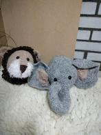 Wand decoratie leeuw en olifant, Ophalen, Zo goed als nieuw