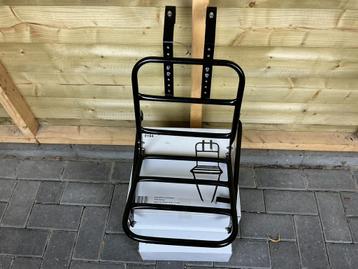 Fietsvoordrager. Nieuw. Zie tekst. beschikbaar voor biedingen