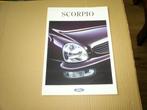 Ford Scorpio o.a. Cosworth 11 / 1994 16 pag., Verzenden, Zo goed als nieuw, Ford