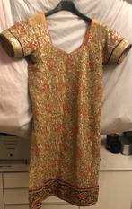 Bollywood Patiala Salwar Kameez, Kleding | Dames, Ophalen of Verzenden, Zo goed als nieuw, Maat 38/40 (M), Geel