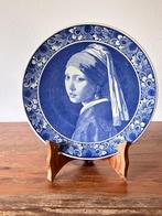 Sierbord / wandbord - Het meisje met de blauwe hoofddoek, Ophalen of Verzenden
