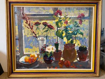 Nikolai Ivanovich Eltyshev 1922 dated 1968 112x94 gesigneerd beschikbaar voor biedingen