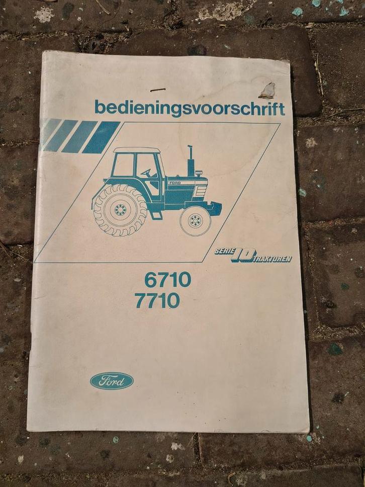 Ford/New Holland Tractor Handleidingen, Motoren, Handleidingen en Instructieboekjes, Ophalen of Verzenden