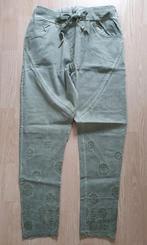 Pantalon van Made in Italy, Nieuw, Groen, Lang, Maat 38/40 (M)