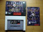 Ultimate mortal kombat 3 snes usa, 1 speler, Ophalen of Verzenden, Zo goed als nieuw, Vanaf 3 jaar