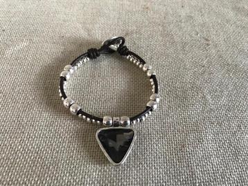 Zamak armband (111) met zwart/grijs Crystal beschikbaar voor biedingen