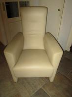 2 lederen fauteuils, Minder dan 75 cm, Modern, Gebruikt, Leer