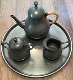 Tinnen theeset Royal Daalderop met dienblad, Antiek en Kunst, Antiek | Tin, Ophalen of Verzenden