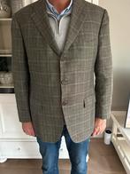 Kiton Napoli Colbert - Maat 56 - Zijde, Cashmere, Linnen, Kleding | Heren, Kostuums en Colberts, Ophalen, Bruin, Maat 56/58 (XL)