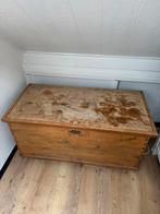 Oude houten kist, Huis en Inrichting, Woonaccessoires | Kisten, Ophalen, Gebruikt, 50 tot 100 cm, 50 tot 75 cm