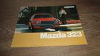 Folder  MAZDA  323, Mazda, Zo goed als nieuw, Verzenden