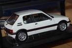 1:18 PEUGEOT 205 GTI white Norev in box WRH, Ophalen of Verzenden, Zo goed als nieuw, Auto, Norev