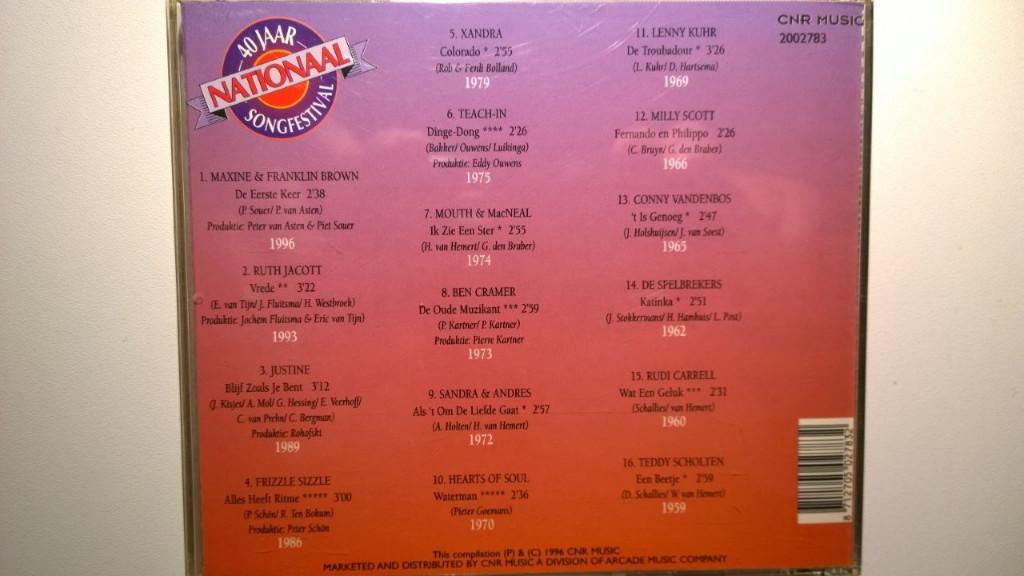 40 Jaar Nationaal Songfestival, Ophalen of Verzenden, Zo goed als nieuw, Nederlandstalig