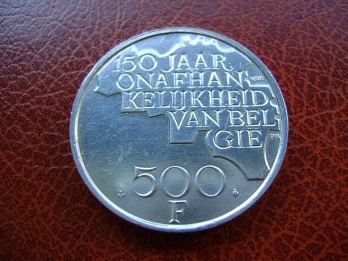22) 500 Frank 1980 KM#162 Vlaams Munt Belgie, Postzegels en Munten, Munten | België, Losse munt, Verzilverd, Ophalen of Verzenden