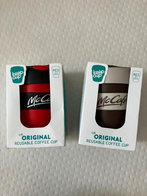 McDonald’s McCafe reusable coffee cup merchandise Mac Maccie, Witgoed en Apparatuur, Koffiemachine-accessoires, Nieuw, Ophalen of Verzenden