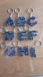 Letter sleutelhanger met diamond painting steentjes, Verzenden, Nieuw, Overige typen