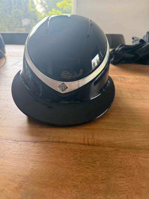 Charles Owen Halo M 55-58cm, Dieren en Toebehoren, Paardrijkleding, Zo goed als nieuw, Dames, Kinderen, Cap, Springen, Ophalen of Verzenden