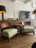 Flexform Thomas set of 2 fauteuils & table, Huis en Inrichting, Fauteuils, Ophalen, Zo goed als nieuw