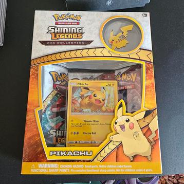 Pikachu Shining Legends Pin Collection - Sealed! beschikbaar voor biedingen