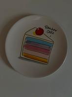 Blond Amsterdam • Taartbord Rainbowcake, Ophalen of Verzenden, Zo goed als nieuw, Aardewerk, Blond Amsterdam