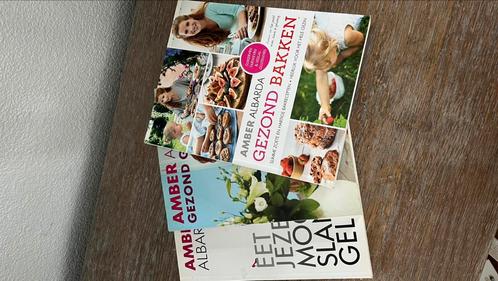 Amber albarda kookboek, lifestyle, recepten,eet jezelf slank, Boeken, Kookboeken, Zo goed als nieuw, Ophalen of Verzenden