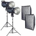 Godox flitser set qs400II + trigger, Ophalen, Zo goed als nieuw, Lamp of Flitsset