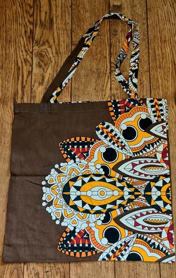 Nieuwe Canvas Tas met Retro Print beschikbaar voor biedingen