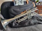 Adams sonic Bes trompet verzilverd, Muziek en Instrumenten, Blaasinstrumenten | Trompetten, Ophalen of Verzenden, Zo goed als nieuw