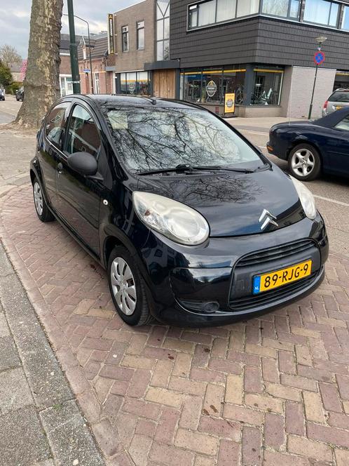 Citroën C1 1.0i 68PK 5D 2011 Zwart, Auto's, Citroën, Particulier, C1, Airbags, Bluetooth, Radio, Benzine, Handgeschakeld, Zwart