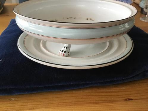 P. Regout Fruittest, antieke Fruittest., Antiek en Kunst, Antiek | Servies los, Ophalen of Verzenden